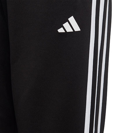 adidas Performance Tr?ningsbukser - U TR-ES 3S - Sort/Hvid