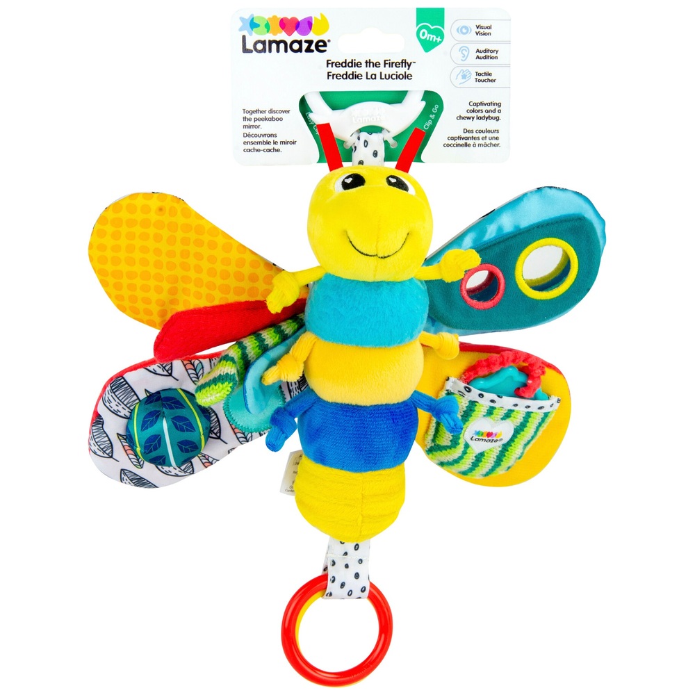 Lamaze Mein Freund Freddie, das Glühwürmchen-Spielzeug