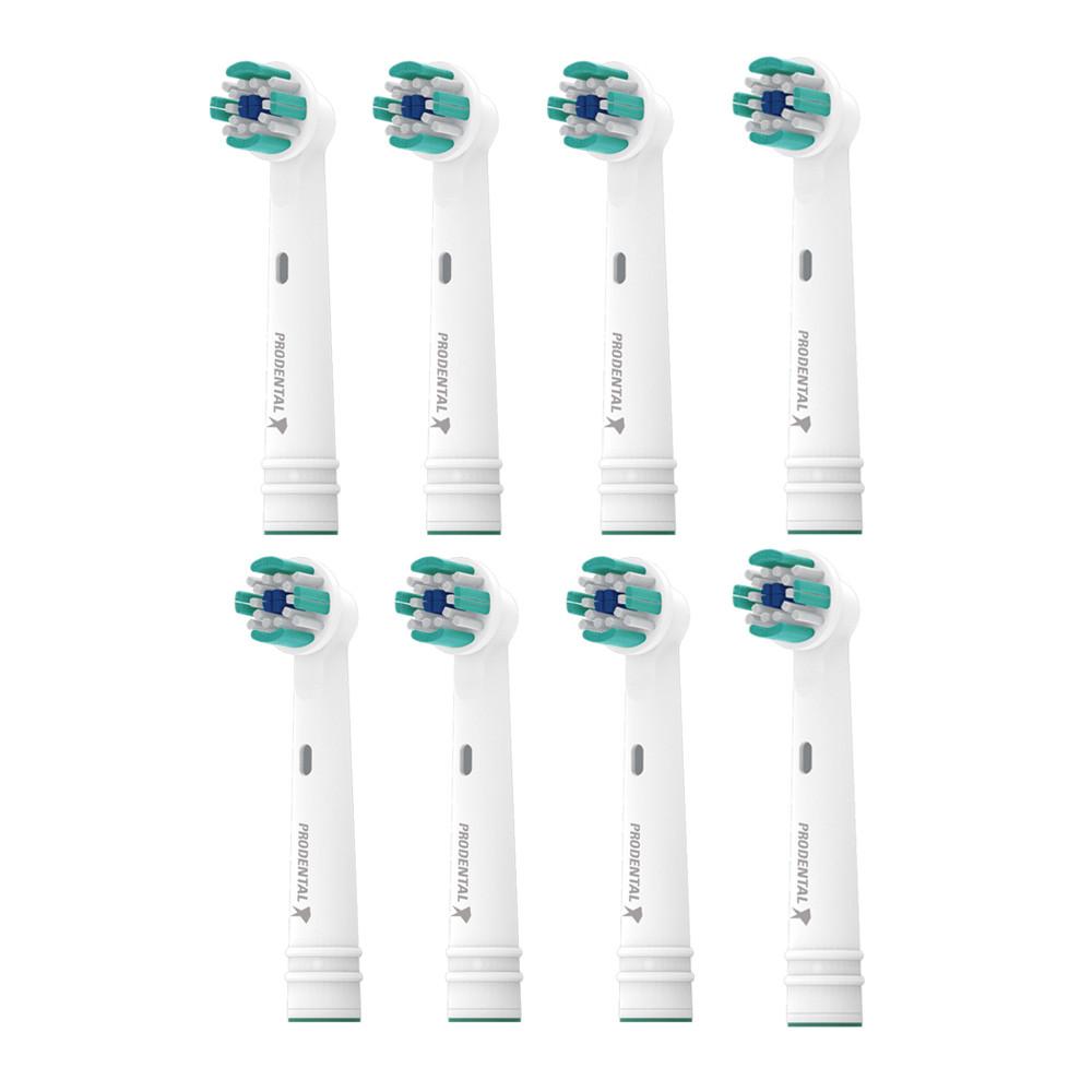 Prodental x8 Brossettes Rotative de Rechange Prodental Clean Action
