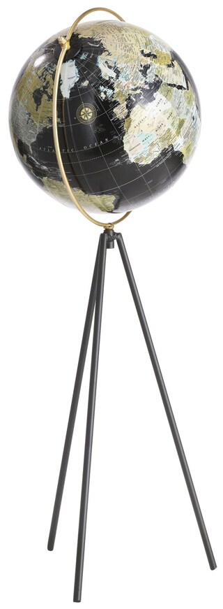 casaNOVA Deko Globus auf Fuß 53 cm