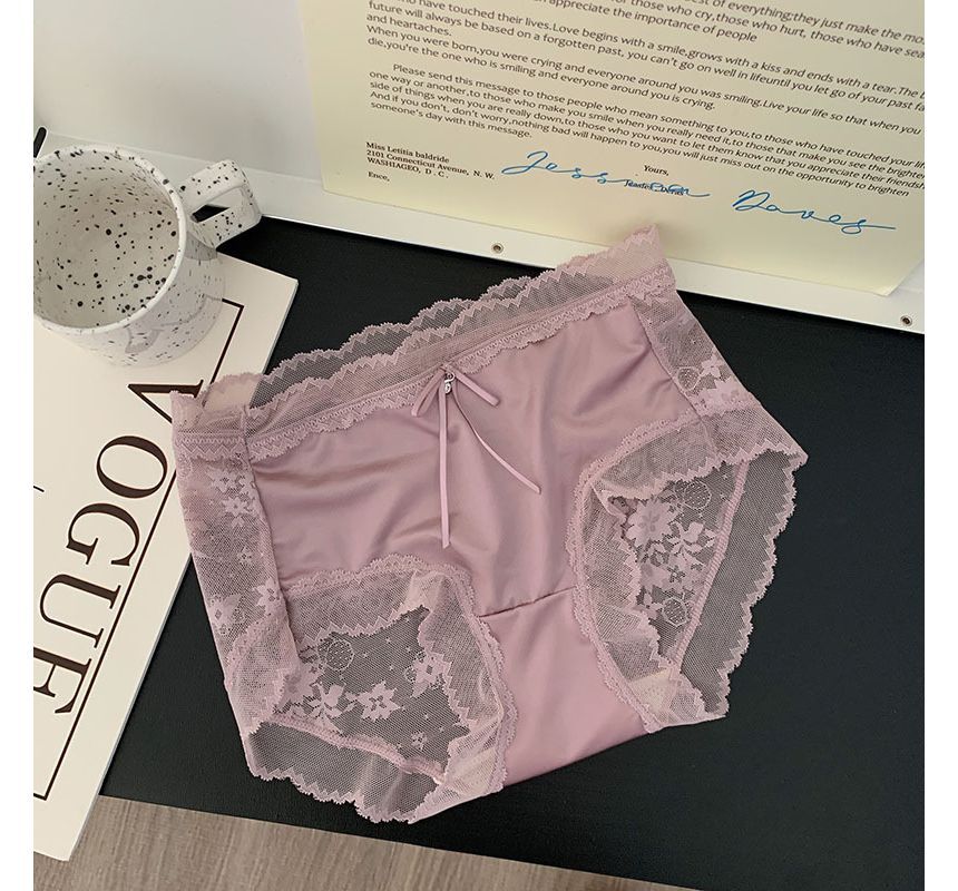 camikiss - Hoge taille kanten slipjes