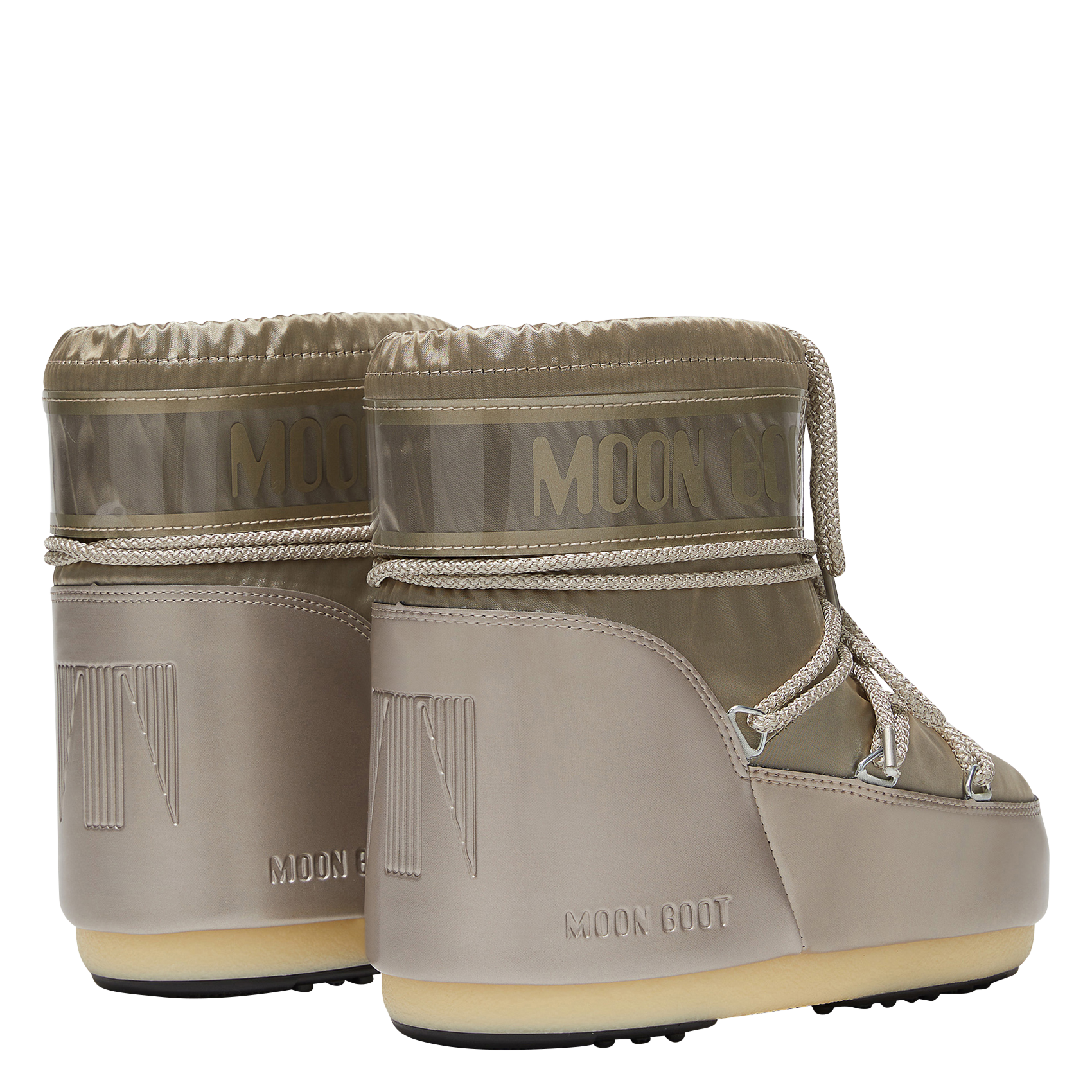 MB ICON LOW GLANCE - Bottines à lacets métallisées | Doré