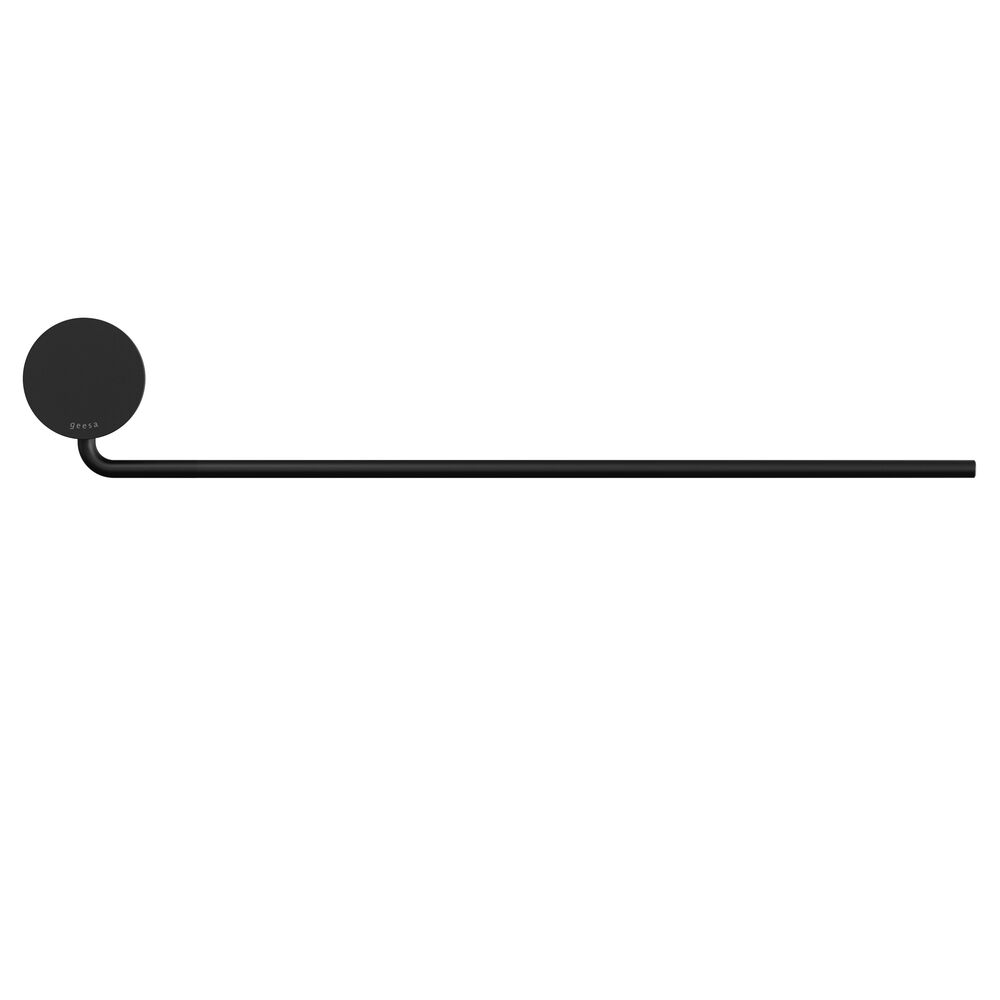 Geesa Opal handdoekrek 1 arm zwart