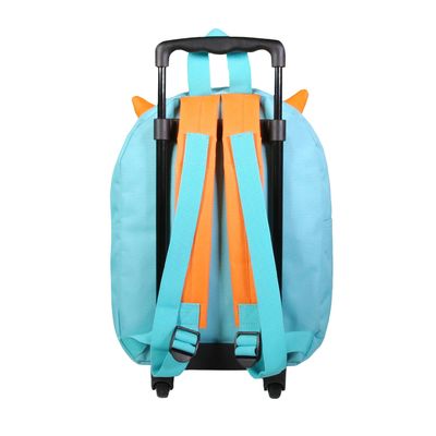 Sac maternelle à roulettes Kids - 1 compartiment - bleu - Bagtrotter