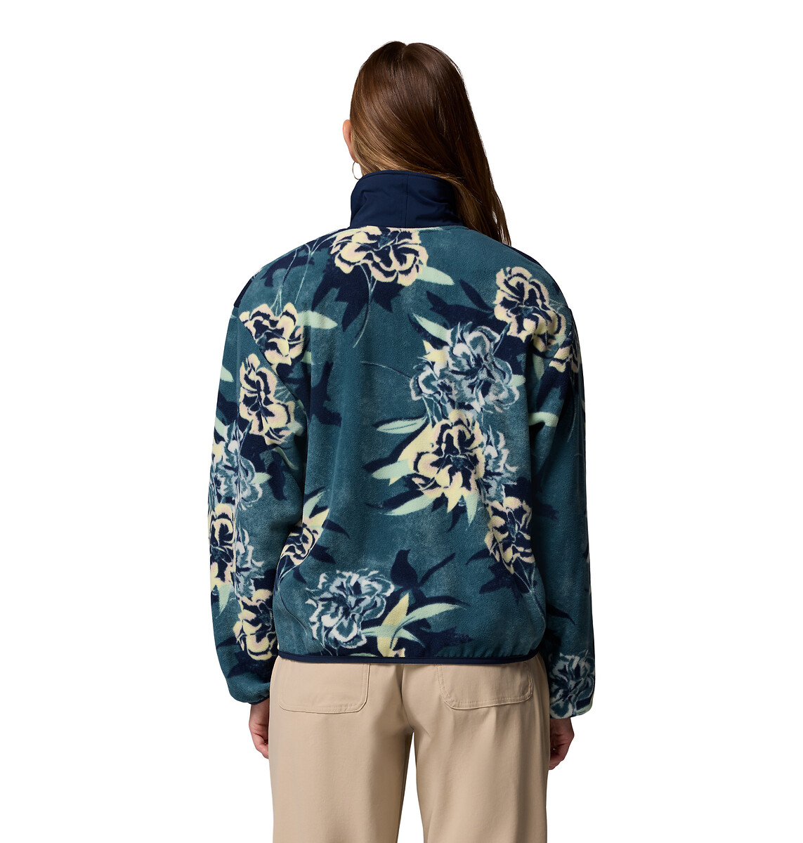 COLUMBIA<br>Suéter de lã Sequoia Grove™ com meio zíper