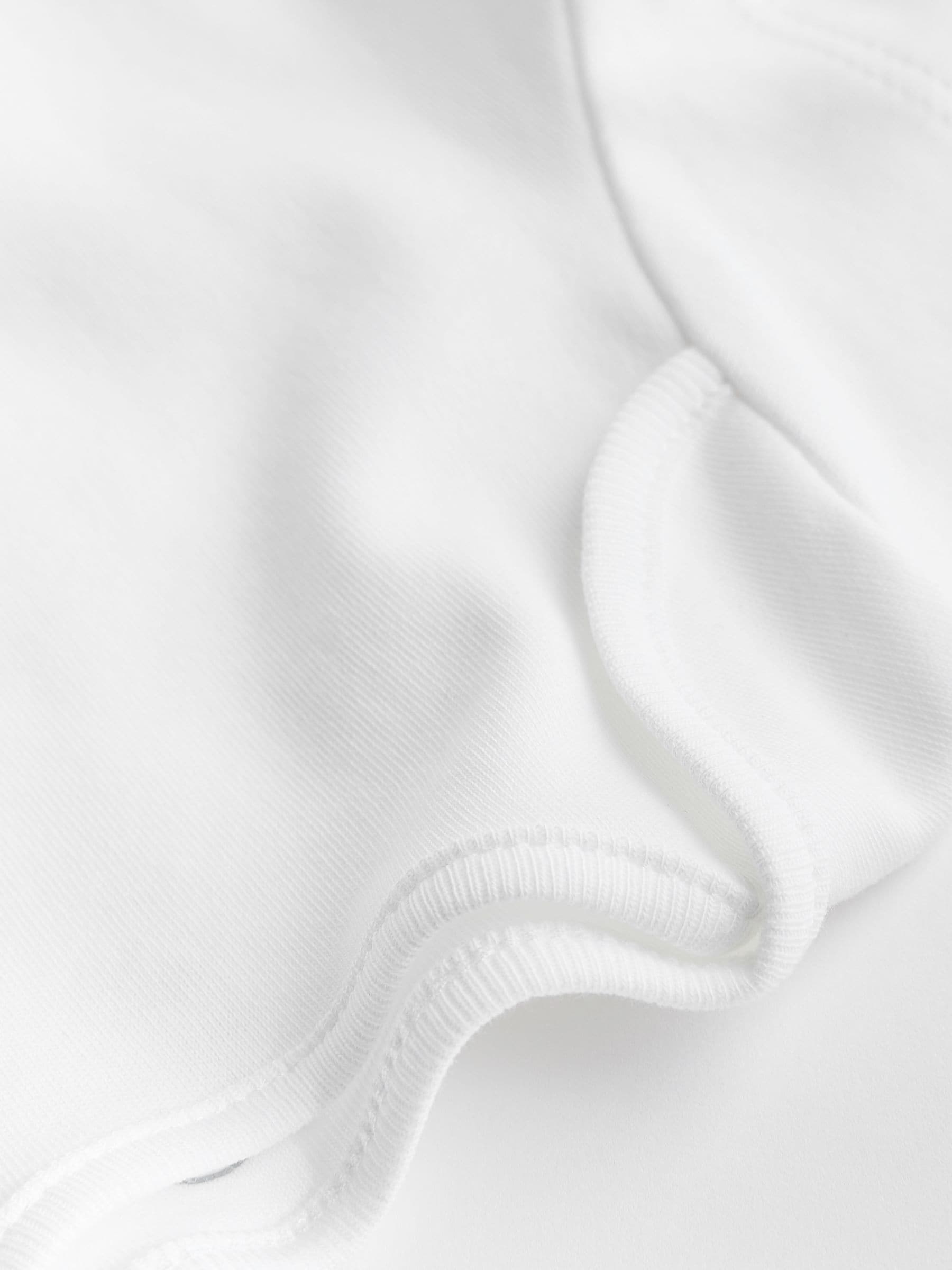 Witte must-have - Rompertjes met korte mouwen