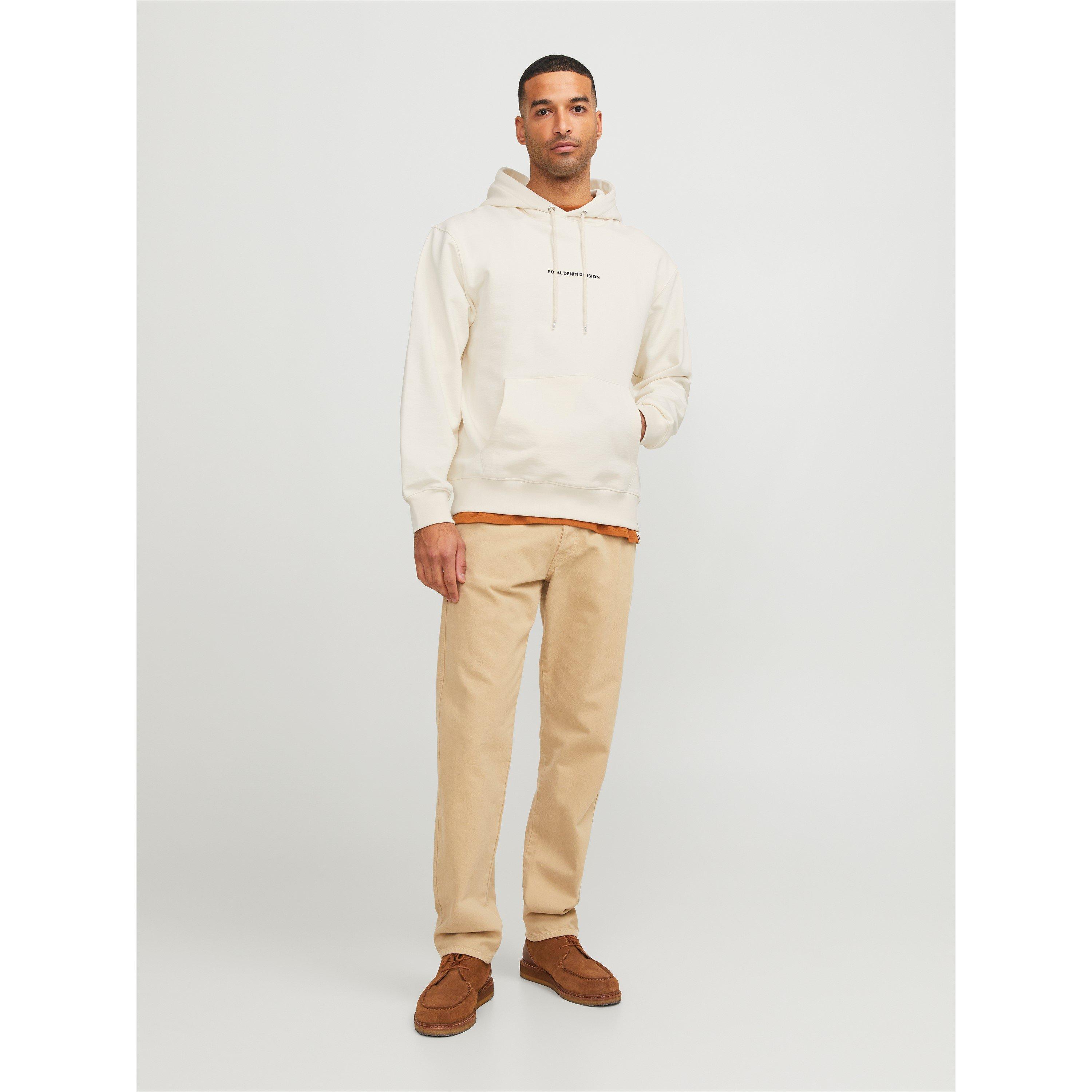 Jack and Jones Back Print Logo Hoodie Mens