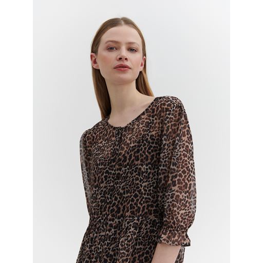 Rosemunde W1258 Kjole, Leopard Print, 36