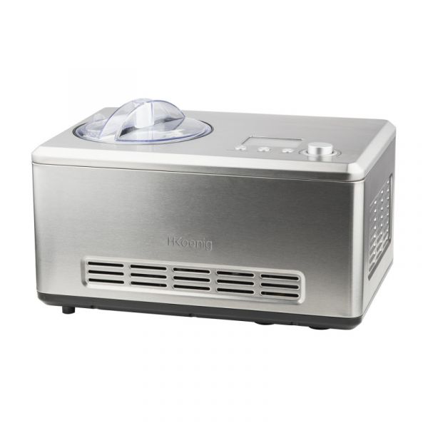 HKOENIG Máquina de Gelados Com Compressor 180 W 2L HF320