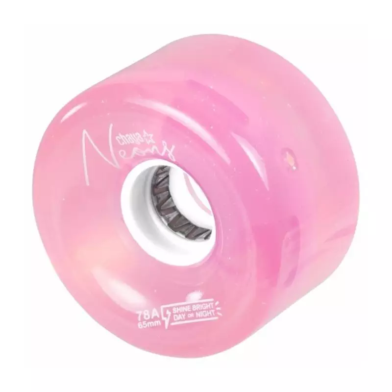 Roues roller CHAYA Neon LED Pink