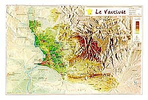 GEORELIEF - GEORELIEF D84 VAUCLUSE 21X31