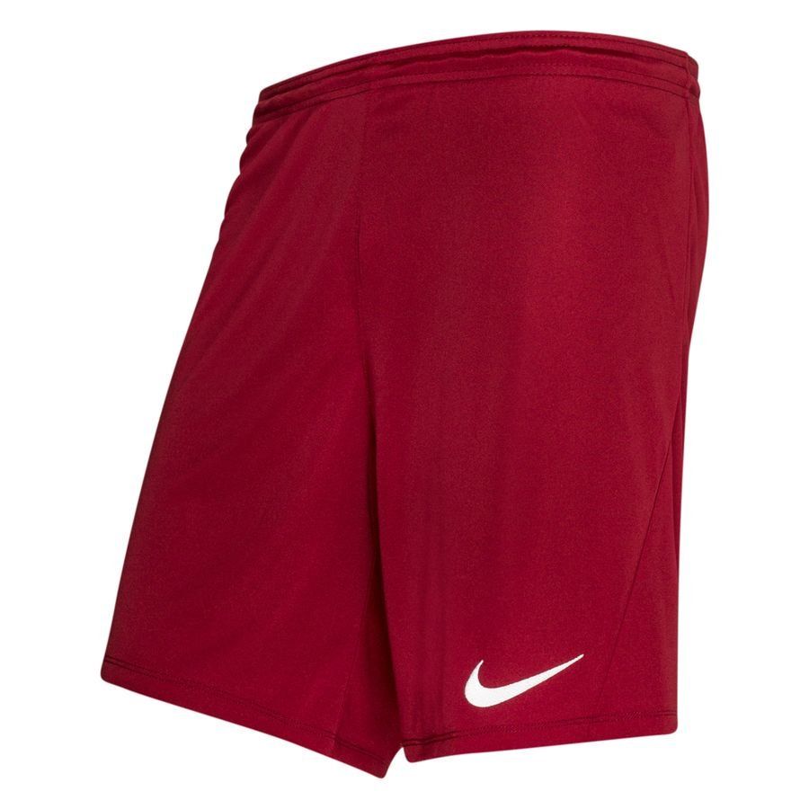 Nike Short Dry Park III - Bordeaux/Blanc