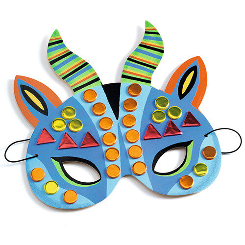 Djeco knutselset maskers versieren - jungle