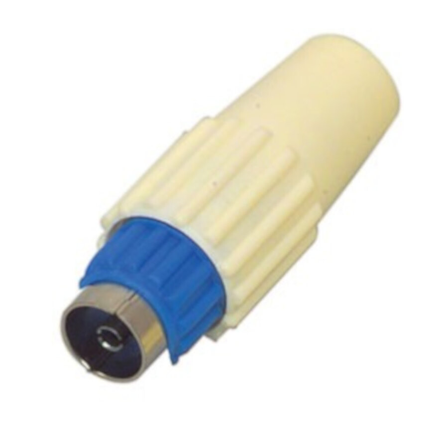 Fiche coaxiale 9.52 mm femelle