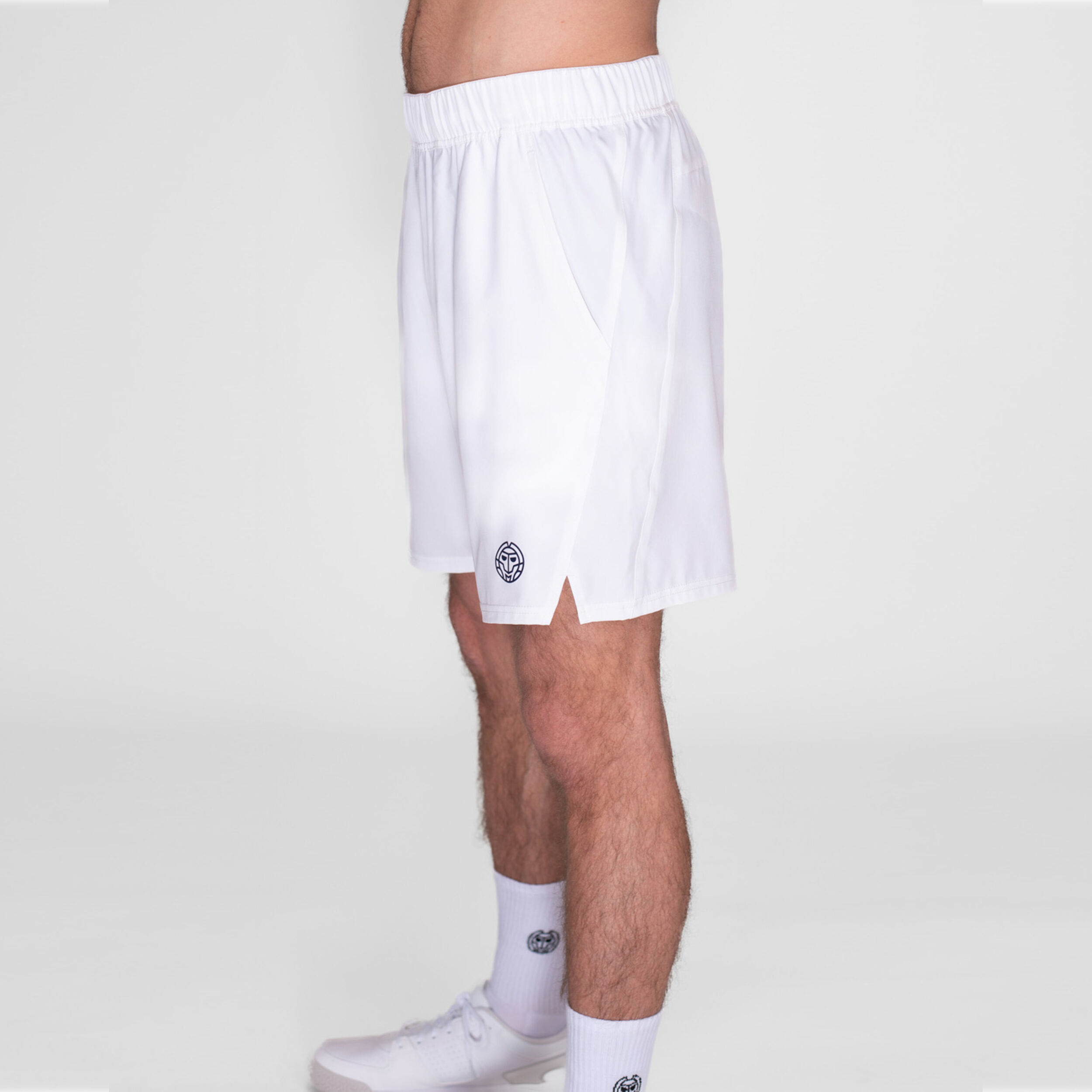 BIDI BADU Crew 7in Shorts Hommes - Blanc