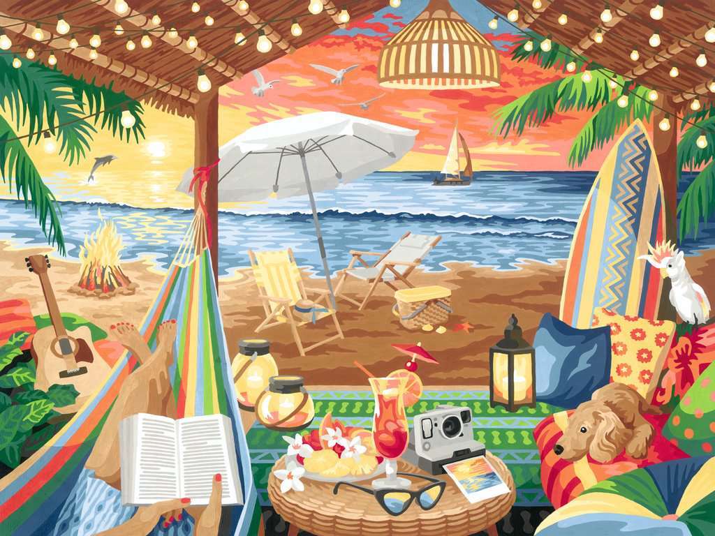 Ravensburger Spiel Gemütliche Strandhütte