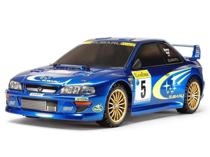 Tamiya Rally Subaru Impreza Monte-Carlo TT-02 Bausatz   ESC Subaru Impreza Monte-Carlo 1999 auf dem bewährten TT-02 Rally Chassis