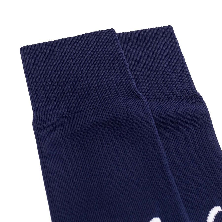 PUMA teamGOAL Jambière - Bleu Marine/Blanc
