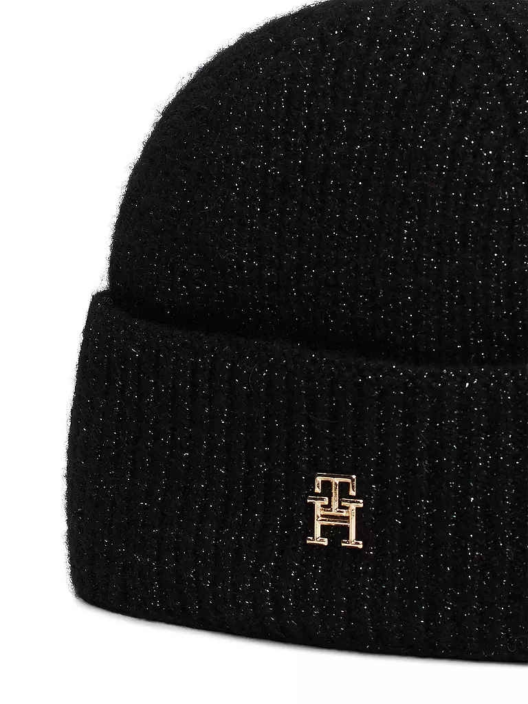 TOMMY HILFIGER Mütze - Haube schwarz