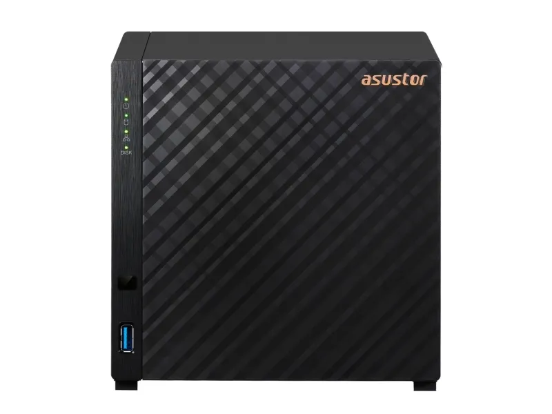 ASUSTOR Drivestor 4 AS1104T - NAS-server - 4 bays - SATA 6Gb/s - RAID RAID 0, 1, 5, 6, 10, JBOD - RAM 1 GB - 2.5 Gigabit Ethernet - iSCSI support