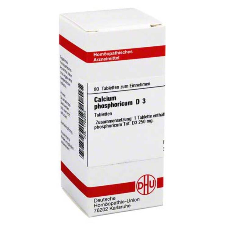 DHU Calcium phosphoricum D 3 Tabletten, 80 St