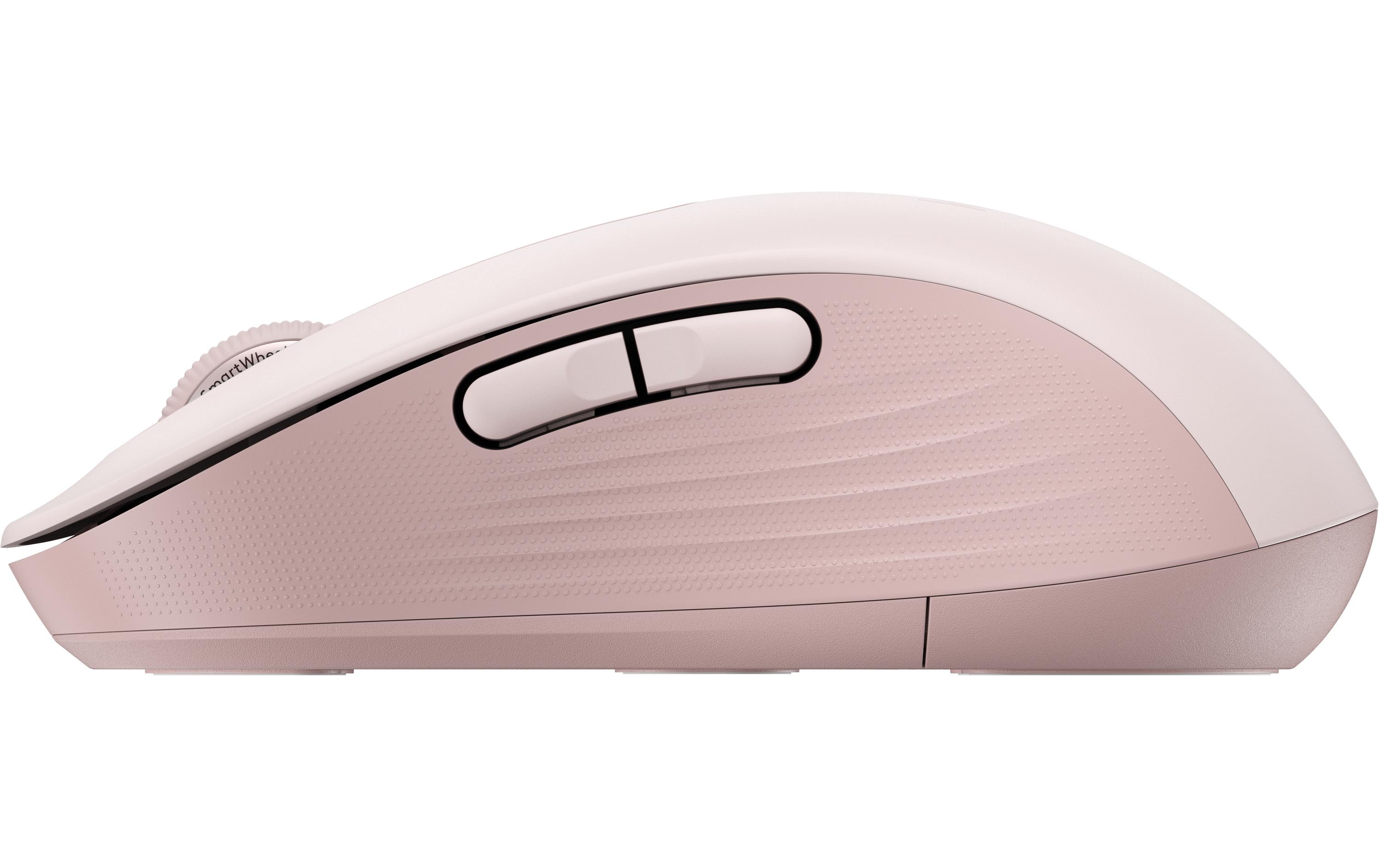 Maus Signature M650 L RosaPräzise Wireless-Maus mit «Logitech SilentTouch»-Technologie