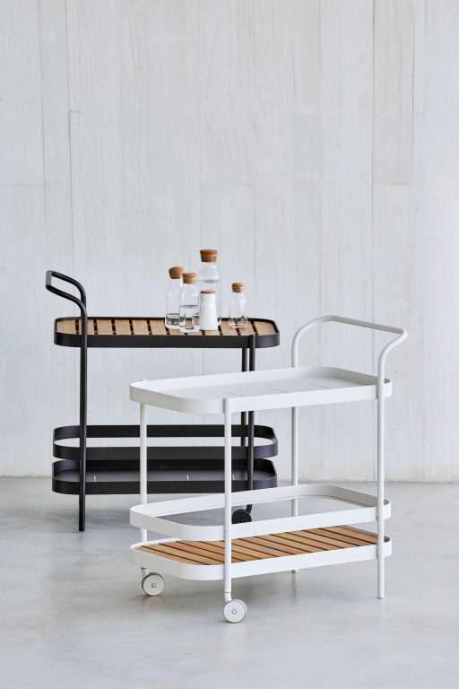 Cane-Line Roll Bartrolley Lava Grey