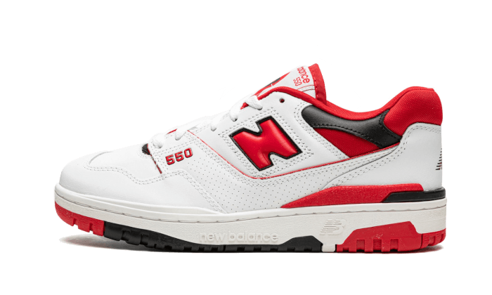 New Balance 550 White Red - 48h Delivery