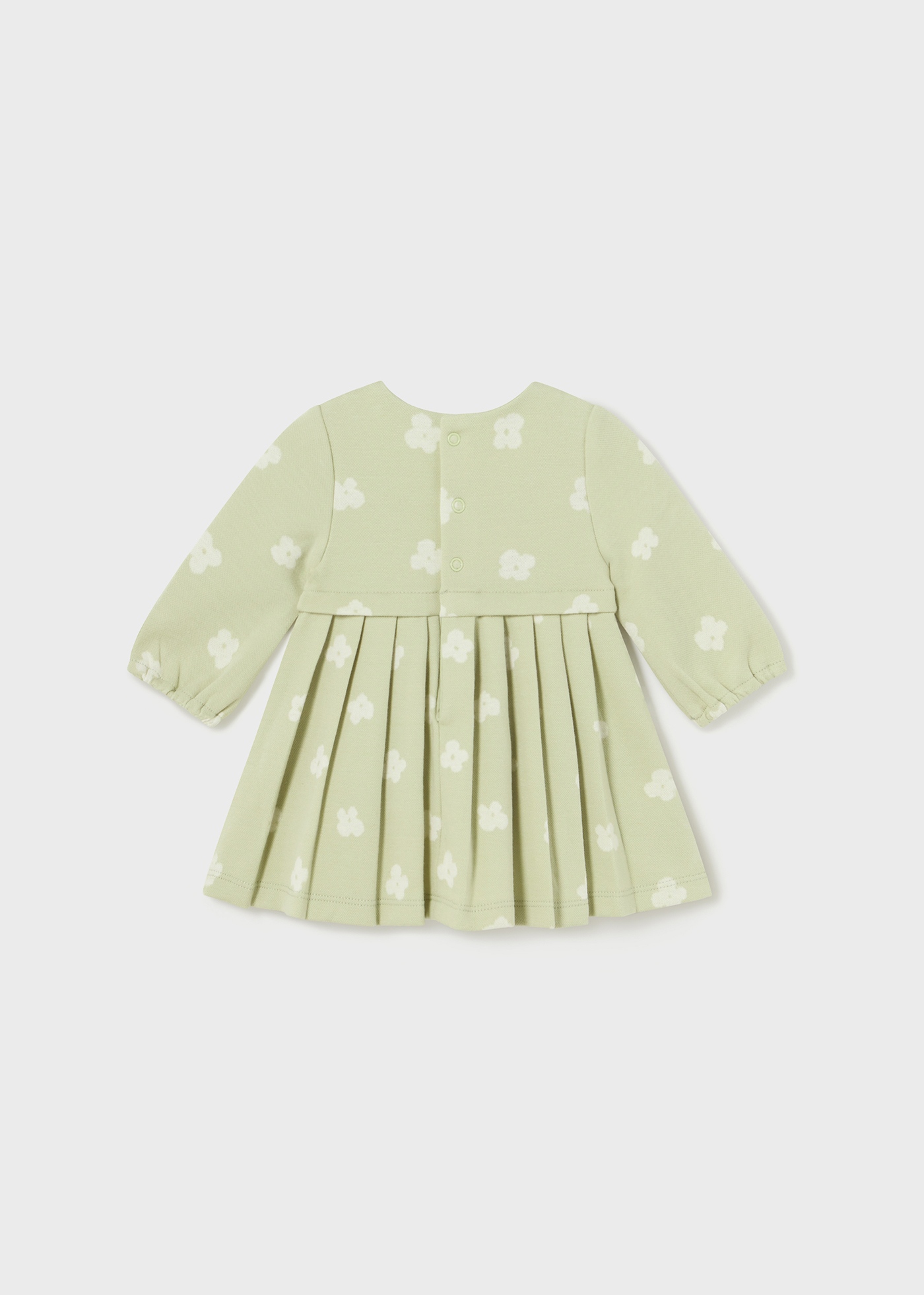 Vestido estampado Better Cotton para recém-nascido