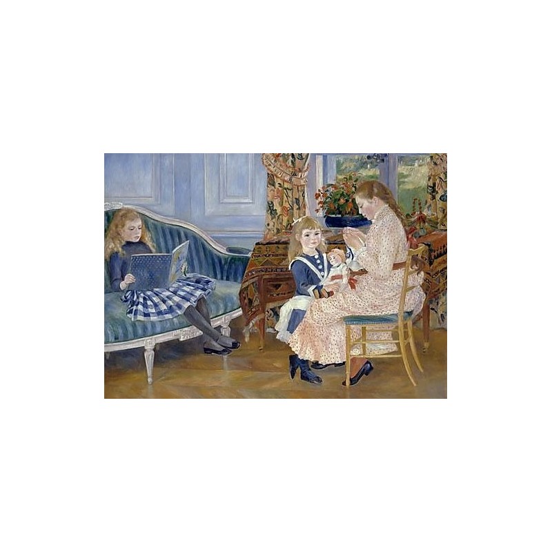 Puzzle 2000 pièces - Renoir - Children's afternoon at Wargemont