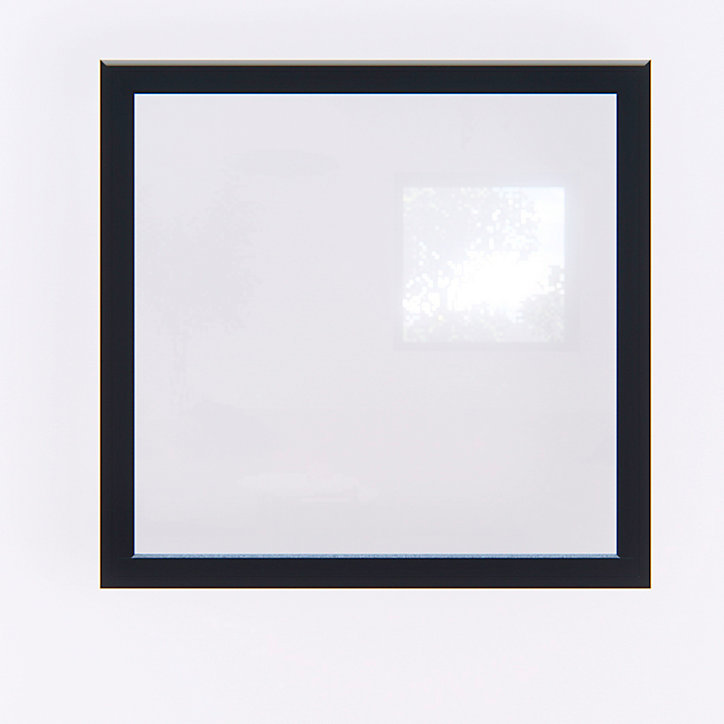 Fenêtre fixe aluminium gris anthracite H.127 x L.123 cm GoodHome