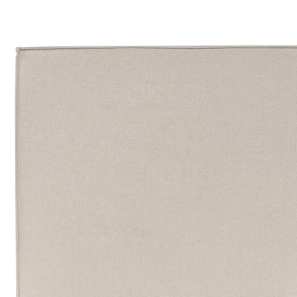 MOISSAC - Bed - Beige - 160 x 200 cm - Polyester