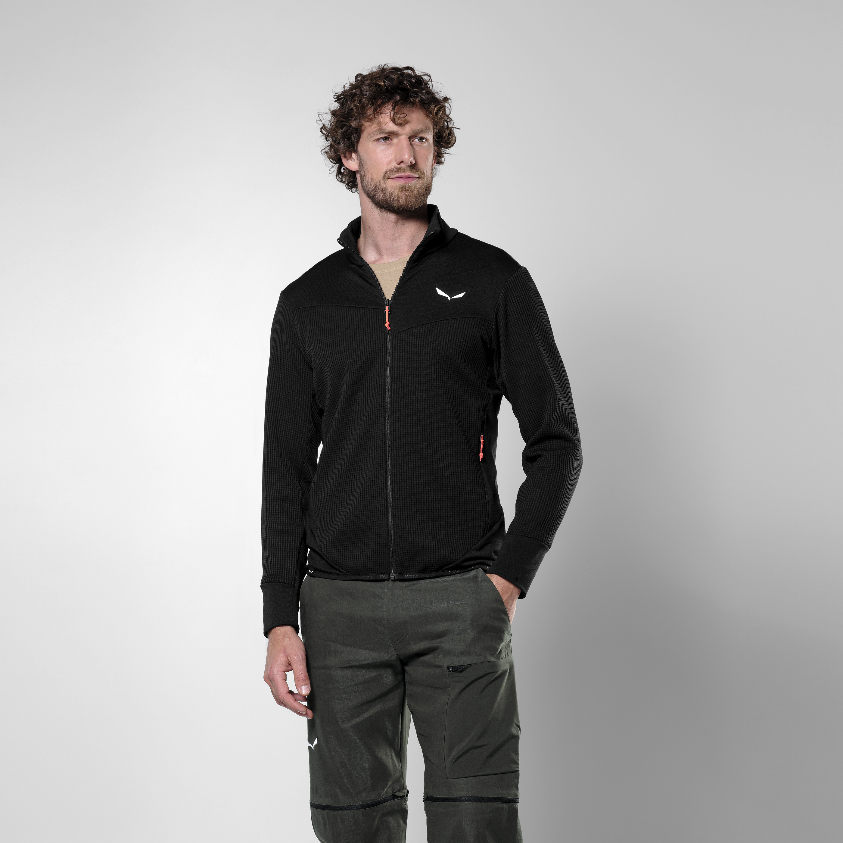 Puez Waffle Hybrid Polarlite Jacke Herren