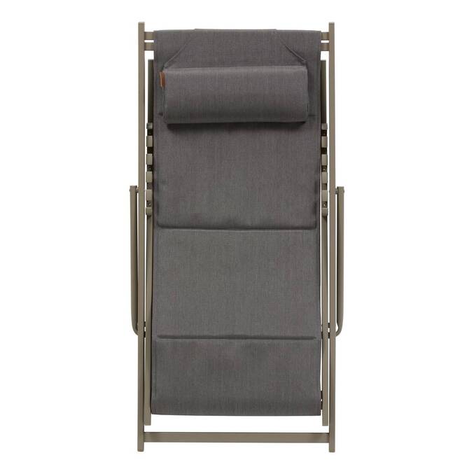 Chilienne de jardin pliable LUNIVIA Café