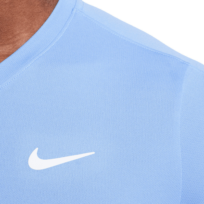 Tee-shirt de tennis Nike Court Dri-Fit Victory bleu clair 2025