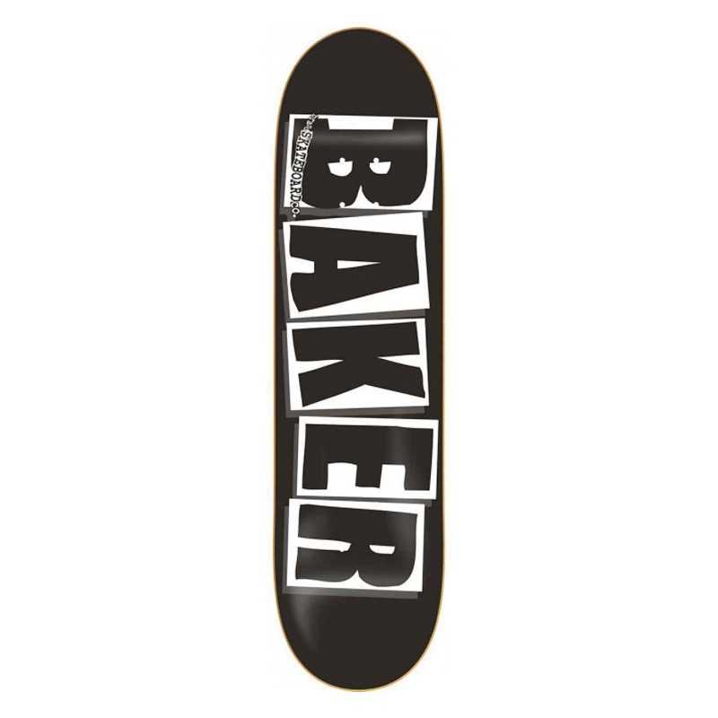 Baker Deck Brand Logo White