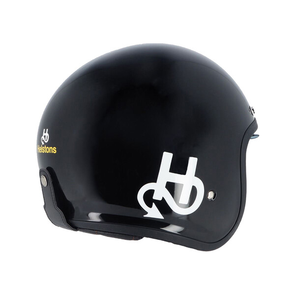 Helstons - Casque Logo Noir / Blanc