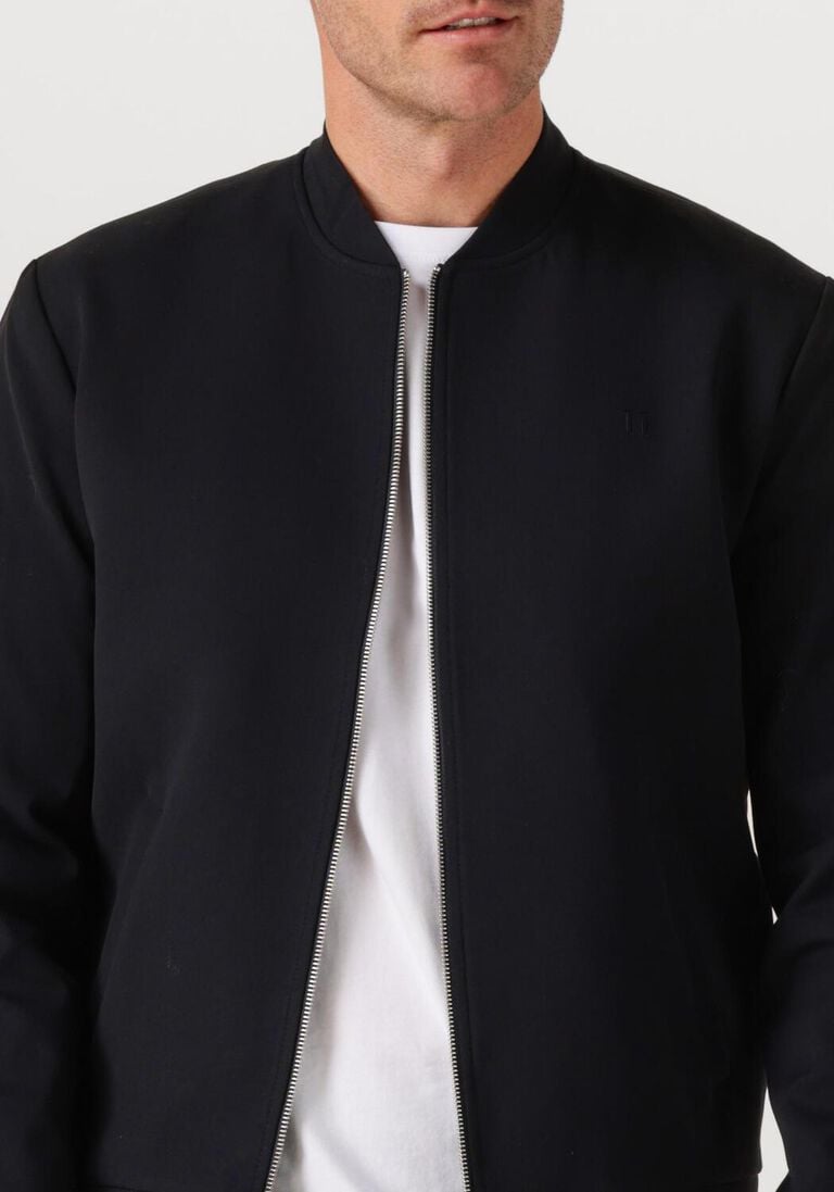 donkerblauwe les deux jack como bomber jacket