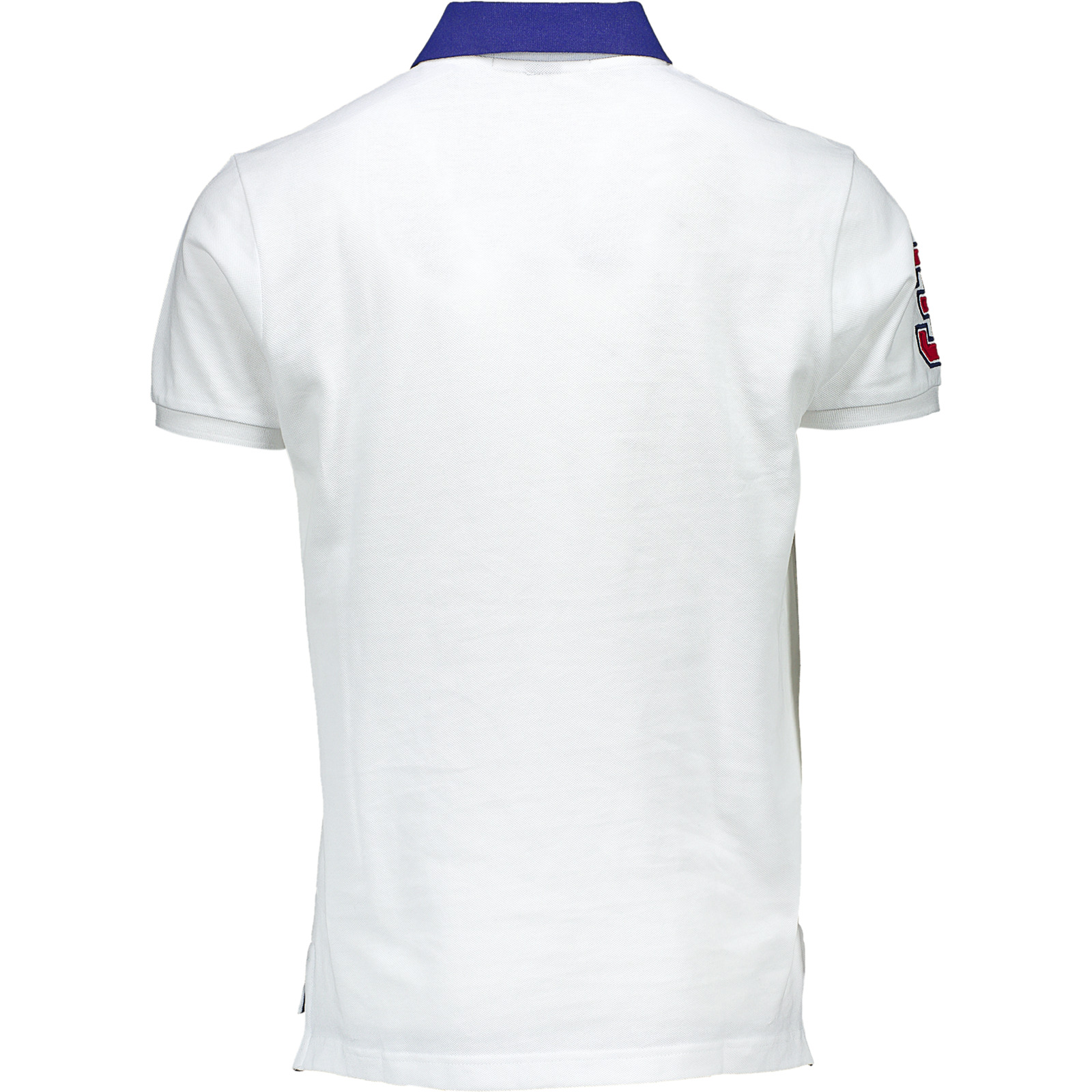 U.S. Polo Assn. Herren-Poloshirt Pique L, weiss