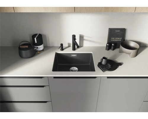 Blanco keukenkraan met handdouche ALTA-S II silgranit wit mat 527552