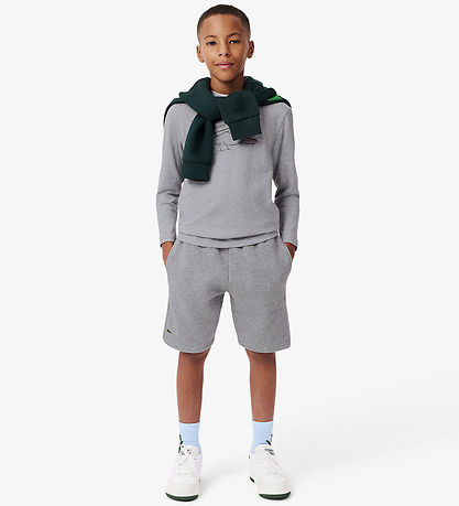 Lacoste T-shirt - Sølver Chine