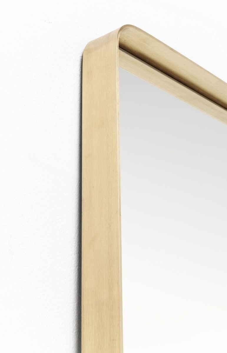 Kare Design Curve Spiegel 70 X 200 Cm - Messing