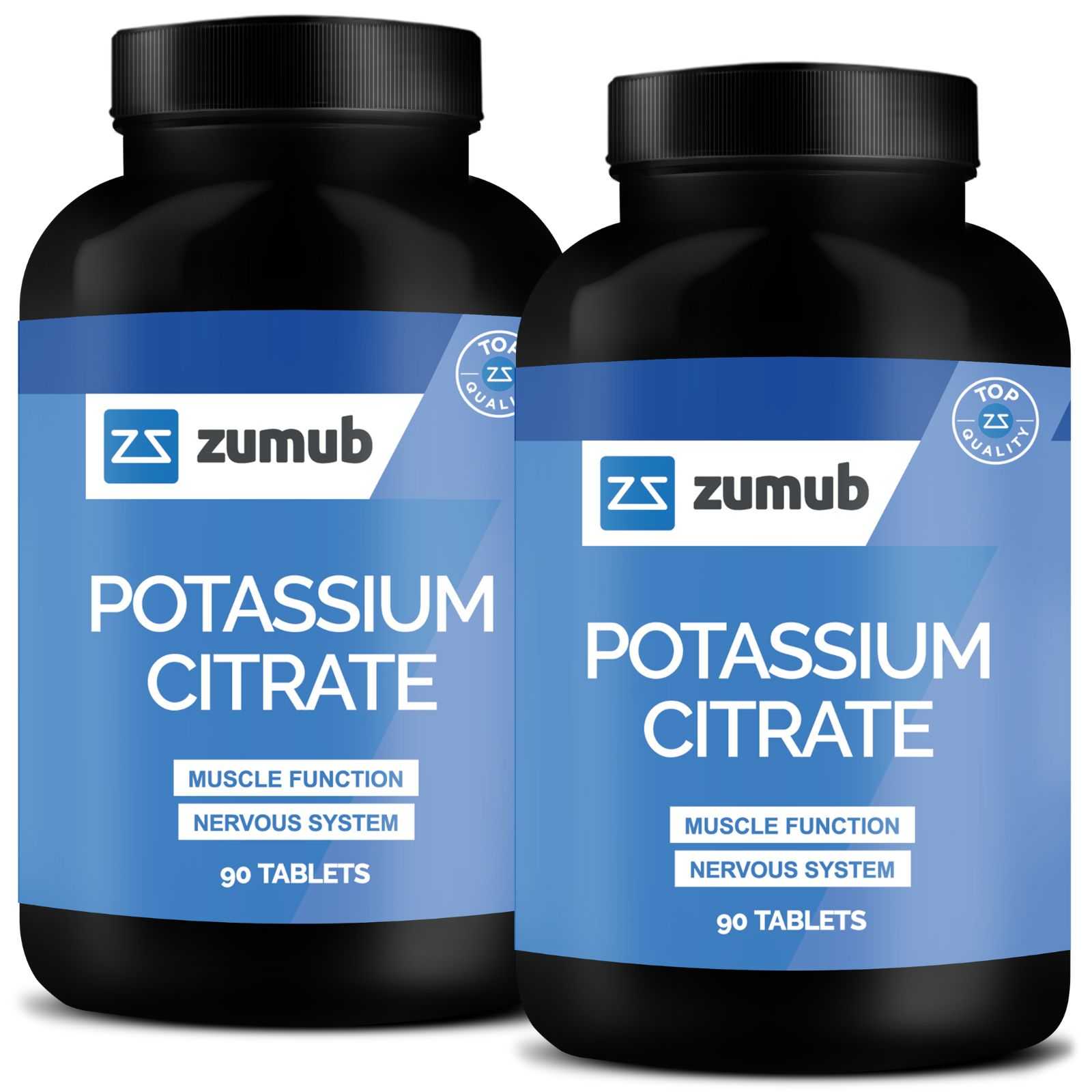 Zumba Citrato de Potássio 90 comprimidos