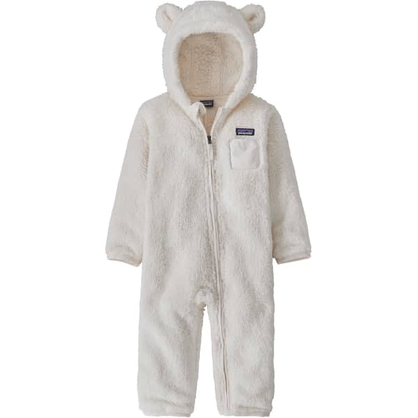 Combinaison de ski PATAGONIA BABY FURRY FRIENDS BUNTING BIRCH WHITE