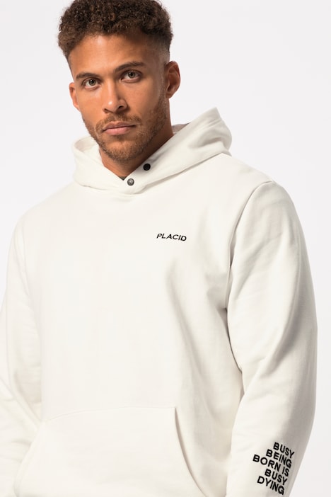 STHUGE Hoodie, oversized, Kapuze, Print, bis 8 XL