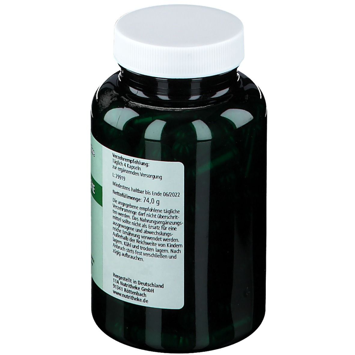 green line NUTRITHEKE Acai Kapseln