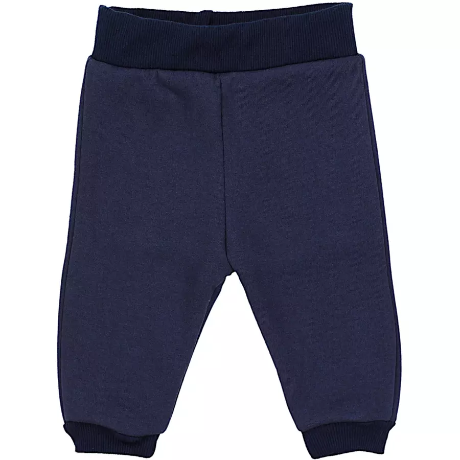 TupTam Baby Jungen Hosen Fleece Angeraut Winter 2er Pack schwarz