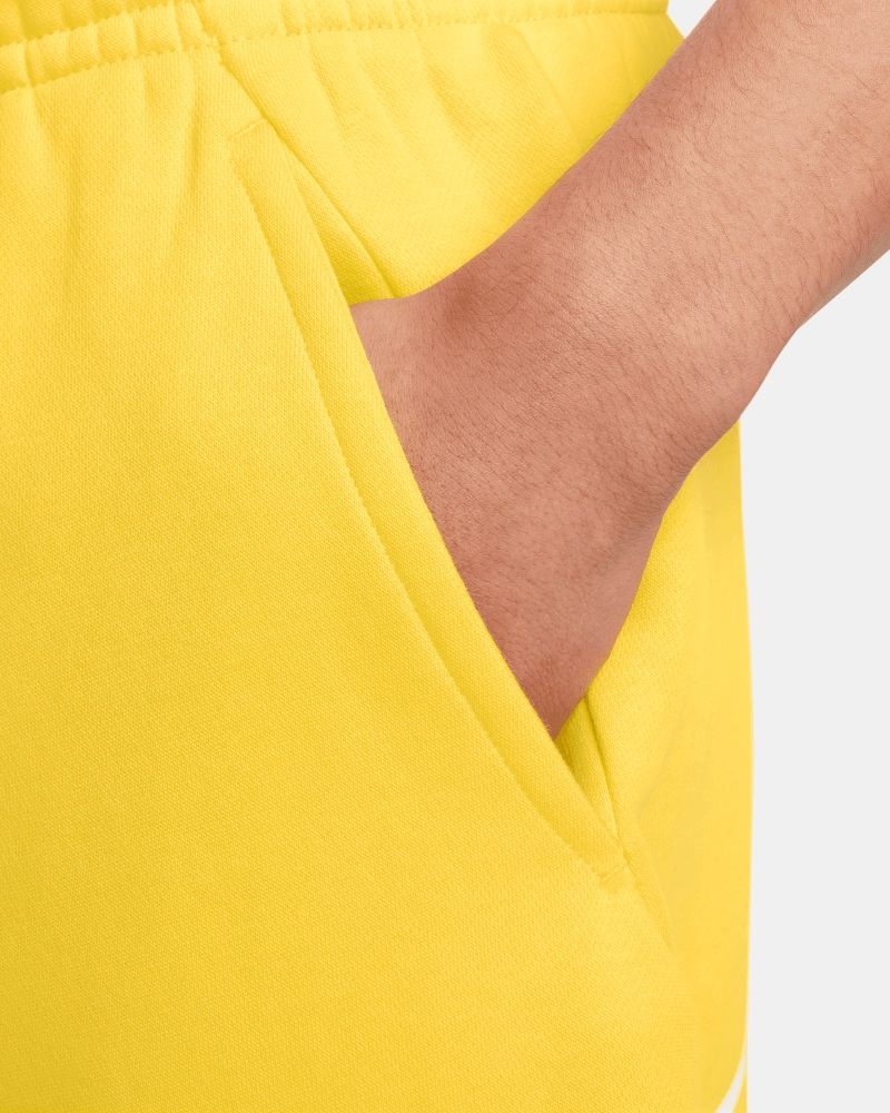 Short Nike Sportswear Club Jaune & Blanc pour homme