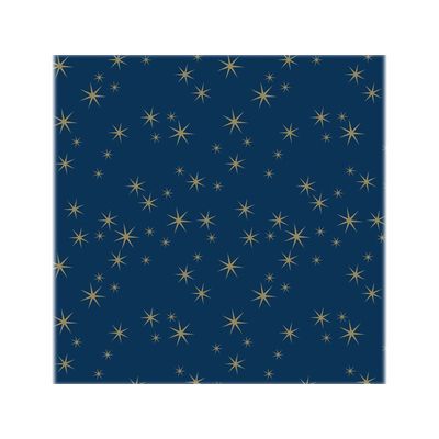 Clairefontaine Alliance - Papier cadeau - 70 cm x 50 m - 60 g/m² - étoiles d'or
