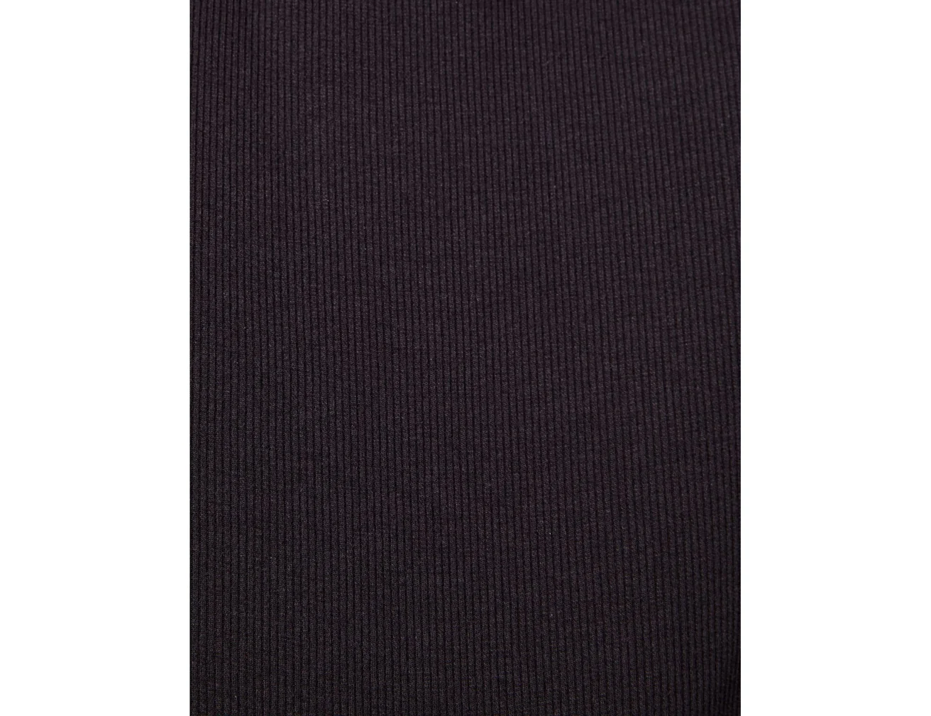 Pull col montant noir